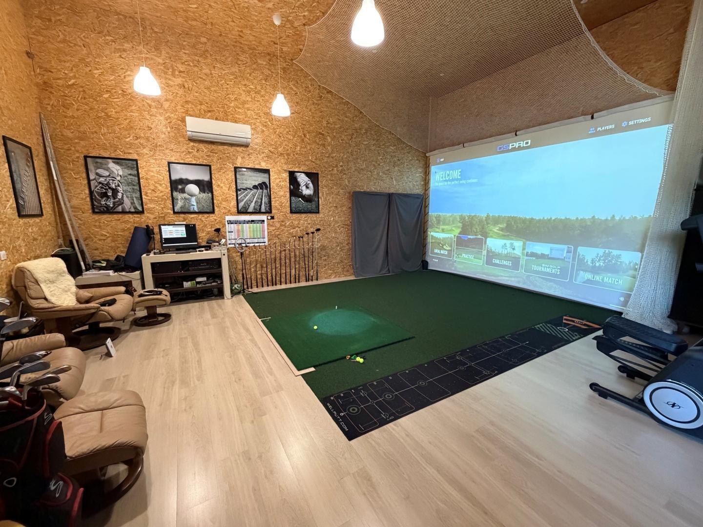 Simulateur golf